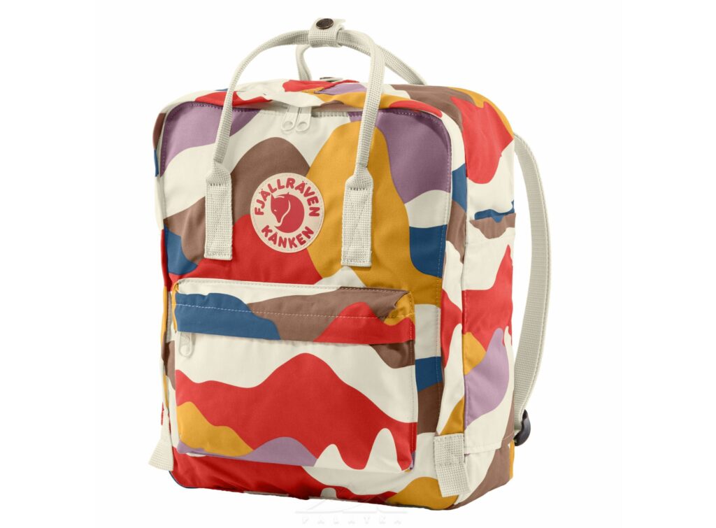 Рюкзак Fjallraven Kanken Mini Art Spring Landscape Камуфляж 7 л
